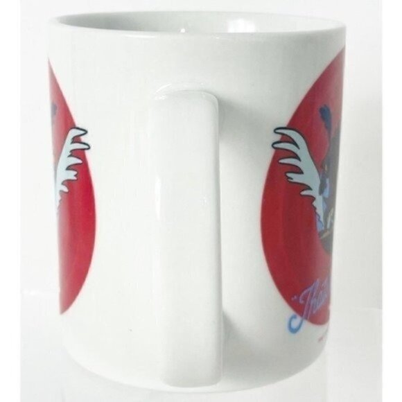Vintage Looney Tunes Warner Bros 1991 mug “That’s all Folks!” 10 ounce Cup - Picture 5 of 12